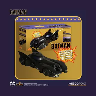 Mezco Toys Batman (1989) 5 Punten Voertuig Batmobiel