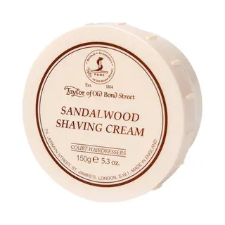 Taylor Of Old Bond Street Sandalwood - Scheercrème - 150 G