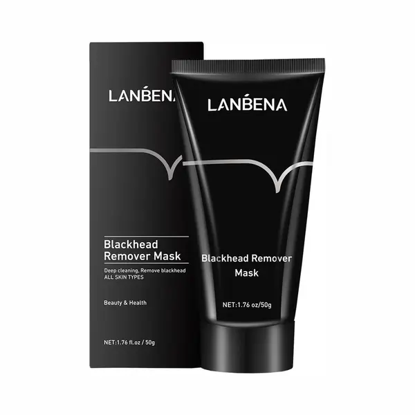 Lanbena Peel Off Mask - Blackhead - Anti Mee-eters - Grove Poriën - Mee-eters Verwijderen - Bamboe Houtskool - Masker thumbnail