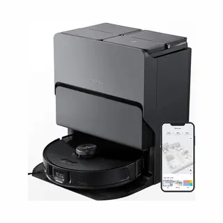 Roborock S8 MaxV Ultra 2,77 l Kombi Schwarz