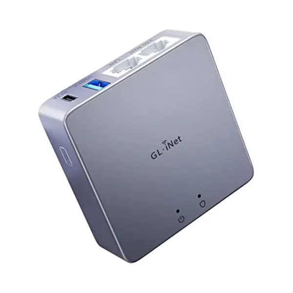 Gl.iNet MT2500A (Brume 2) Mini-Vpn-Sicherheitsgateway Für Heimbüro Und Remote-Arbeit, Hosting Von Vpn-Server Und -Client, 2, 5-G-Wan, *Kein Wlan* thumbnail