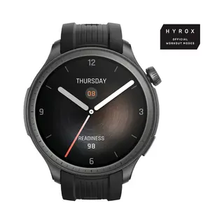 Amazfit Balance 3.81 cm (1.5") Amoled 46 mm Digital 480 x 480 pixels Touchscreen Black Wi-Fi Gps (satellite)