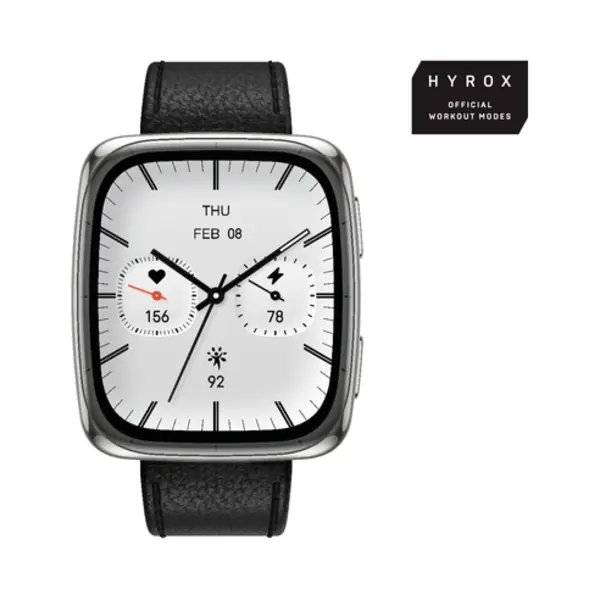Amazfit Active 2 4.45 cm (1.75") Amoled Digital 390 x 450 pixels Touchscreen Stainless steel thumbnail