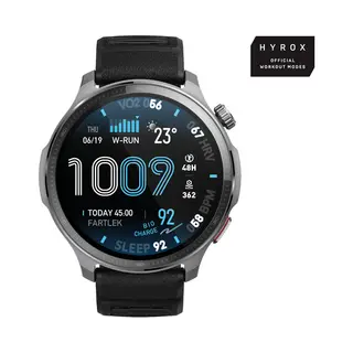 Amazfit Balance 2 Xt 3,81 cm (1.5") Amoled Digital 480 x 480 Pixel Touchscreen Schwarz Wlan Gps