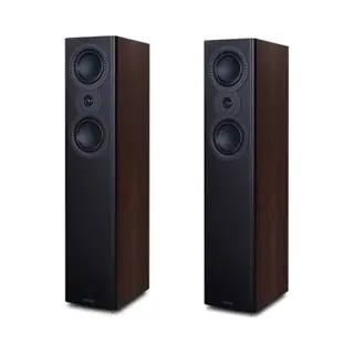 Mission Lx-5 Mkii Standmount Floorstanding Speakers Walnut Pair