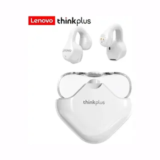 Lenovo - XT61 - Bluetooth 5.3 - Draadloze Oordopjes - Ergonomisch - Noise-cancelling - Waterbestendig - Sport - Gamen - Reizen - Wit