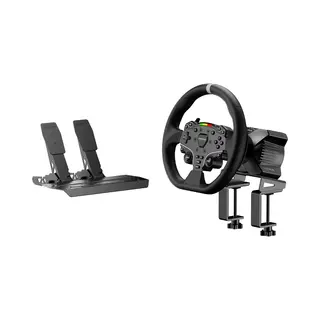 Moza Racing RS074 Gaming-Controller Schwarz Bluetooth/Usb Lenkrad + Pedale Digital Pc