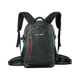 K&F Concept Backpack KF13.119 Large 31x24x46cm - Black/Green