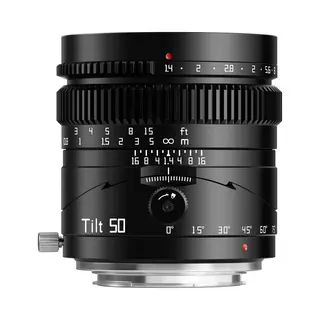TTArtisan Tilt 50mm F1.4 Milc Standard lens Black