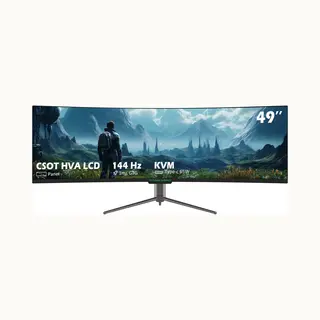 Good Price Market Titan Army C49SHC Gaming-Monitor Mit Csot Hva-Panel, 32, 9 Übergroßer Bildschirm, Dfhd-Auflösung, 144 Hz Bildwiederholfrequenz Und