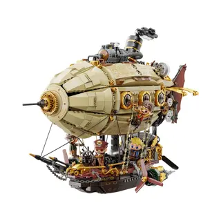 Pantasy 85021 Steampunk Luftschiff 1.949 Teile Klemmbausteine Konstruktions-Spielset, (1949 St)