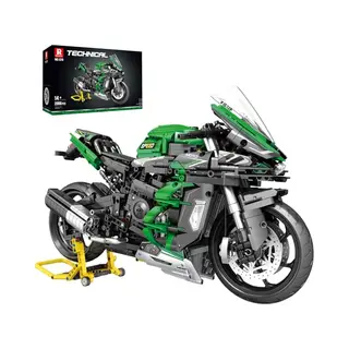 Reobrix 1, 5 H2 Sx Se Motorrad Baustein Spielzeug Für Erwachsene, Technisches Super Motorrad Modell Auto Ziegel Set, 570 Fahrrad Fahrzeug Sammlung