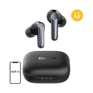Earfun AirPods Pro 4 - Air Pro 4 - Oplaadcase Met Snellader - Usb-C - Instelbare Noisecancelling - 6 Microfoons - CVc 9.0 Technologied - 52 Uur