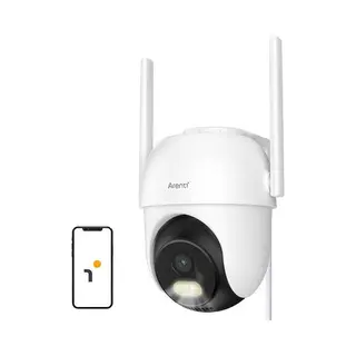 Laxihub OP1 Beveiligingscamera Voor Buiten - 4MP - Beweegbaar - Dual-Band Wifi - Draadloos - Full360° Bewaking - Geen Blinde Vlekken - Geen