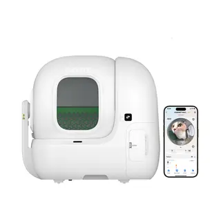 Petkit Purobot Max Pro Kat Open kattenbak Wit