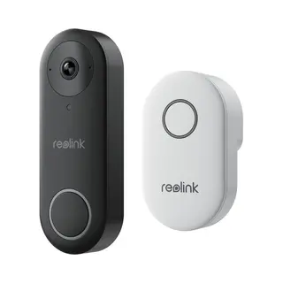 Reolink Video Doorbell PoE Schwarz, Weiß