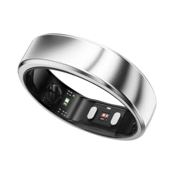 RingConn Gen 2 Nee Slimme ring met activiteitentracker IP68 Zilver thumbnail