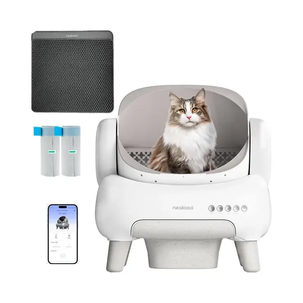 Neakasa M1 Plus Zelfreinigende Kattenbak Xxl – Automatische Kattenbak Met App – Boven Open – Geurvrij & Hygiënisch – Voor Meerdere Katten – thumbnail