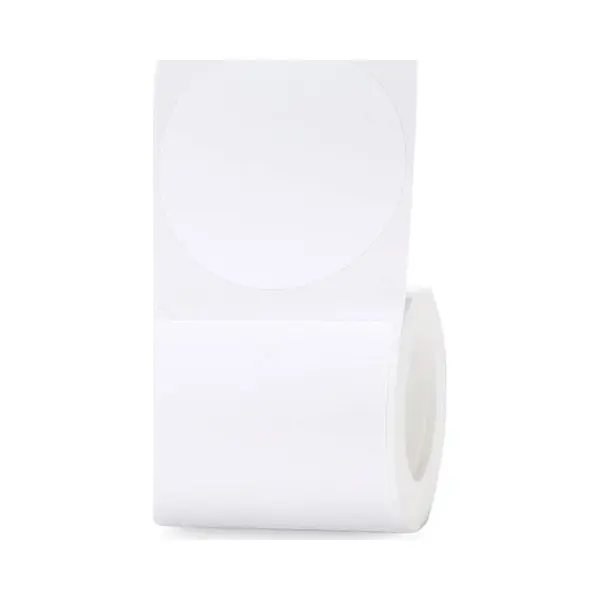 Niimbot Round Labels For B21/B1/B3S Label Printers, Thermal Stickers 2 "X2(50x50mm), 1 Roll With 150 Labels thumbnail
