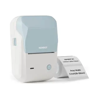 Niimbot B1 - Labelprinter - Blauw - Bluetooth - Printbreedte 20-50mm - Direct Thermisch - 203dpi - 1500mAh