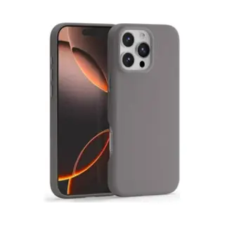 Moft Hoesje Geschikt Voor IPhone 16 Pro Max - Movas Snap Back Cover - Compatibel Met MagSafe - Vegan Leer Case - Beschermhoes Dun - Duurzaam - Taupe