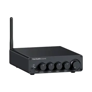 Fosi Audio BT30DPRO audio versterker 2.1 kanalen Multifunctioneel Zwart