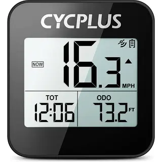 Cycplus G1 Gps Fietscomputer – Waterdicht IPX6 – Draadloze Snelheidsmeter & Kilometerteller – Lange Batterijduur 50 Uur – Compact &