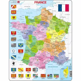 Larsen La-A5-Fr puzzel Framepuzzel 70 stuk(s) Kaarten