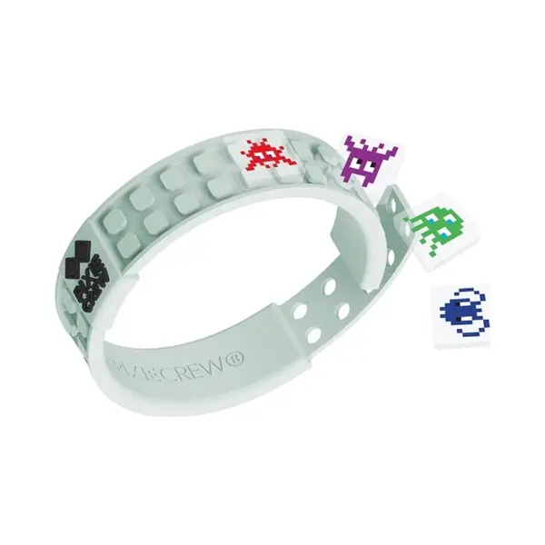 Pixie Crew Pixel Armband Space Invader Wit 35-delig thumbnail