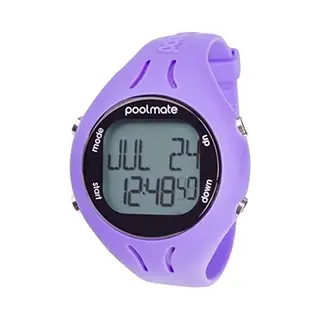 Swimovate Unisex's PoolMate2 PoolMateLiveClip, Purple, One Size