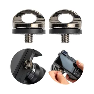 1/4" Inch Camera Montageschroef, 2 Stuks, Quick Release, Adapterschroef Voor Draagriem, Qr-plaat, Camera-accessoires Voor Statief, Statief,