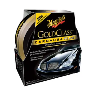 Meguiar's Gold Class Carnauba Plus Premium Paste Wax 311 G – Long-Lasting Carnauba-Polymer Blend For Deep Shine & Reflective Finish, Safe For Clear