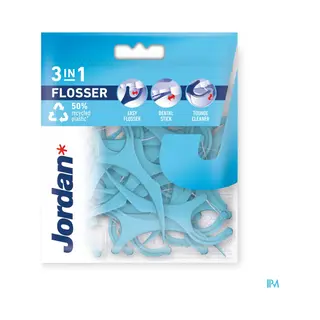 Jordan Flosser 3-in-1 50 Stuks