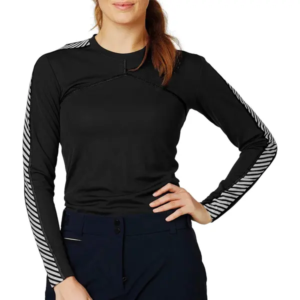 Helly Hansen Women's W Hh Lifa Crew, Black, M thumbnail