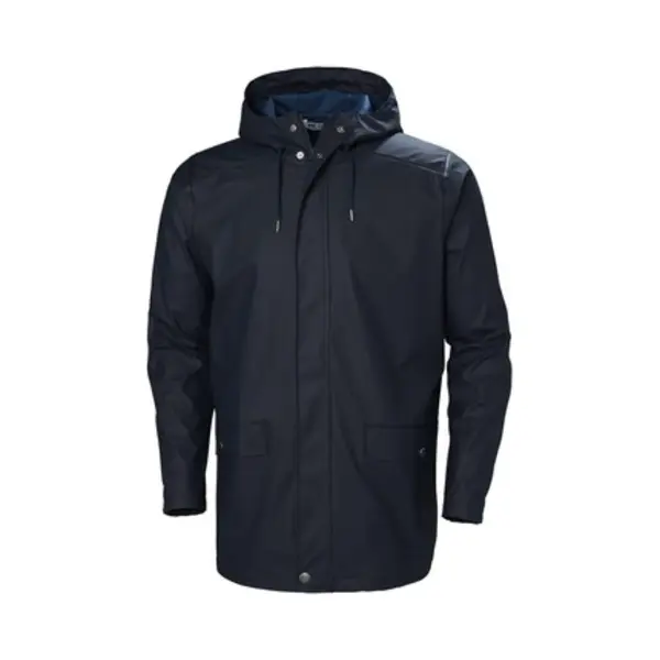 Helly Hansen Moss Regenjacke Marineblau - S thumbnail