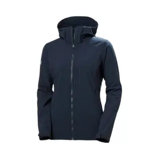 Helly Hansen Damen W Paramount Hood Softshell Jkt, Marineblau, S