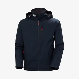 Helly Hansen Men's Crew Hooded Midlayer Jacket 2, Navy, L