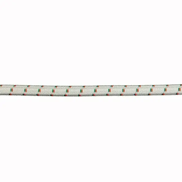 Elastiekkoord - 10mtr - 6mm - Wit Met Rood Groen - Bundel - Elastisch Koord - Uv Bestendig thumbnail