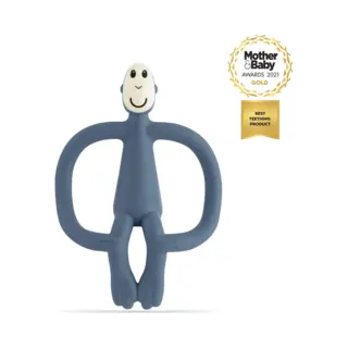 Matchstick Monkey Original Teether 3+ Months Airforce Blue