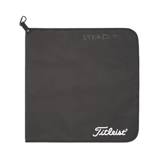 Titleist StaDry Performance Handtuch, Schwarz
