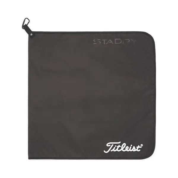 Titleist StaDry Performance Handtuch, Schwarz thumbnail