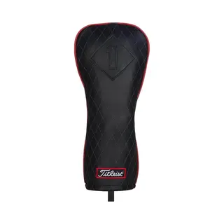 Titleist Headcover Driver Leder Jet Black