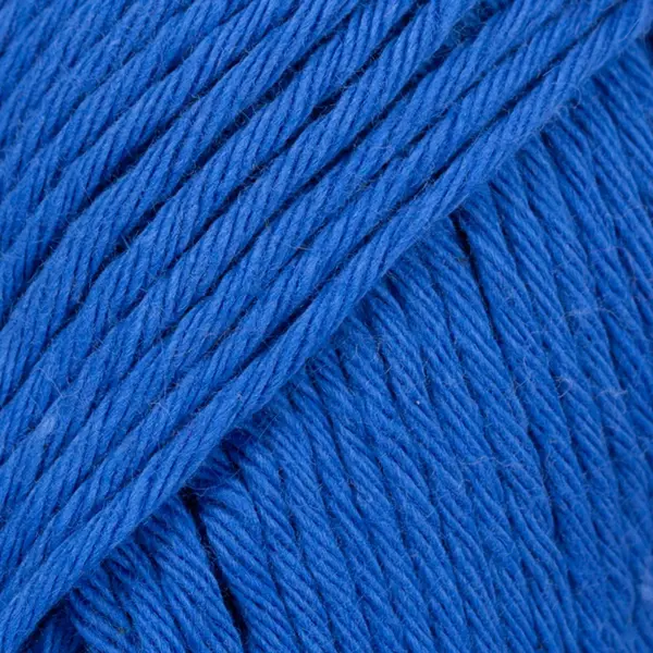 Drops Paris - Garnstudio Strickmuster Aran Mehrfach Farben Bei Versehentlichem Fallenlassen 100% Baumwollgarn 09 Strong Blue thumbnail