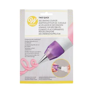 Wilton Adapter/Coupler - Twist Quick Coupler - Voor Wilton Spuitmondjes