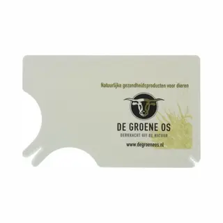 De Groene Os Tekenkaart Safecard