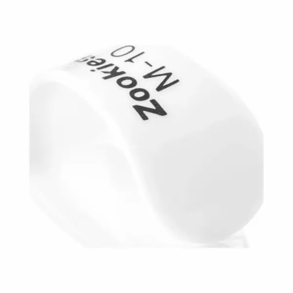 Jim Dunlop Plektrum Daumen, Zookies M10, Weiß, 12 Stück, Kunststoff thumbnail