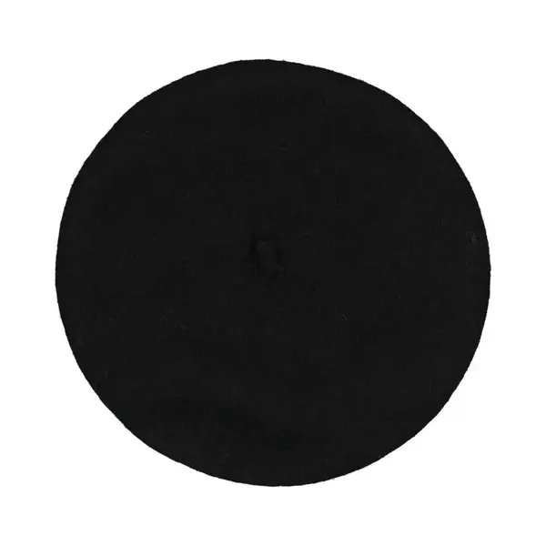 Zwarte Beret - Franse Stijl - Wol thumbnail