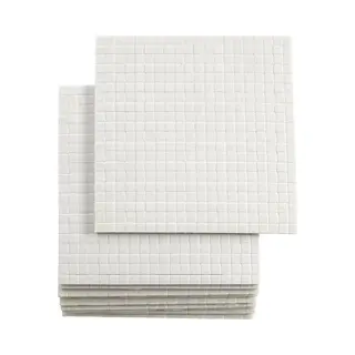 10 Cards & Crafts Dubbelzijdige Foamblokjes - 10 X 400 Blokjes 1, 0mm Dik - 5x5mm