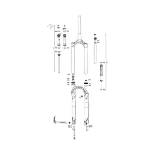 Rock Shox Judy Gold Rl 29"Verjüngt 100 Mm