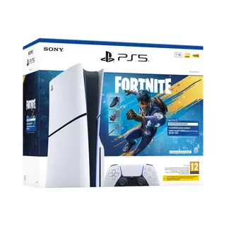 Sony PlayStation 5 - Fortnite Flowering Chaos Bundle 1 Tb Wlan Schwarz, Weiß